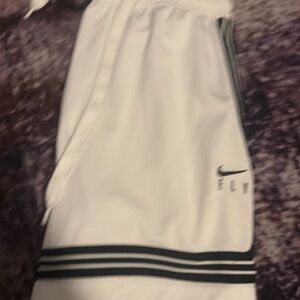 Nike Dri-FIT White Shorts